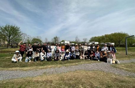 63.南京古生物所開展“三八”國際婦女節(jié)踏青活動